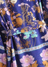 Kimono bohemio Violetta chic para mujer - Vestido morado